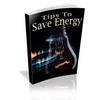 Thumbnail Energy Saving Tips with Master Resell Rights