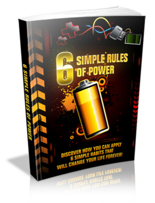Product picture 6 Simple Rules Of Power + Master Resell Rights