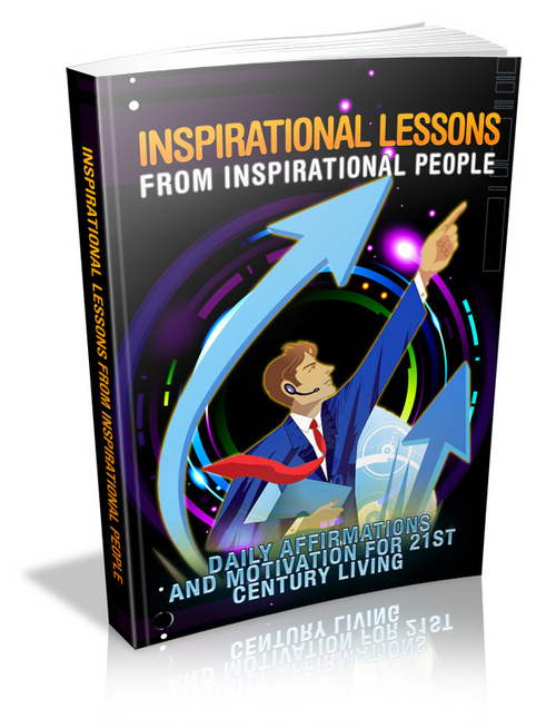 Product picture Inspirational Lessons From Inspirational People with MRR