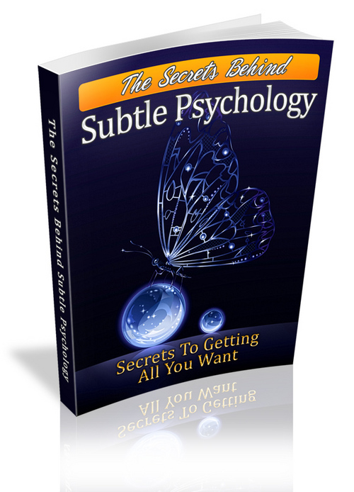 Product picture The Secrets Behind Subtle Psychology + Master Resale Rights
