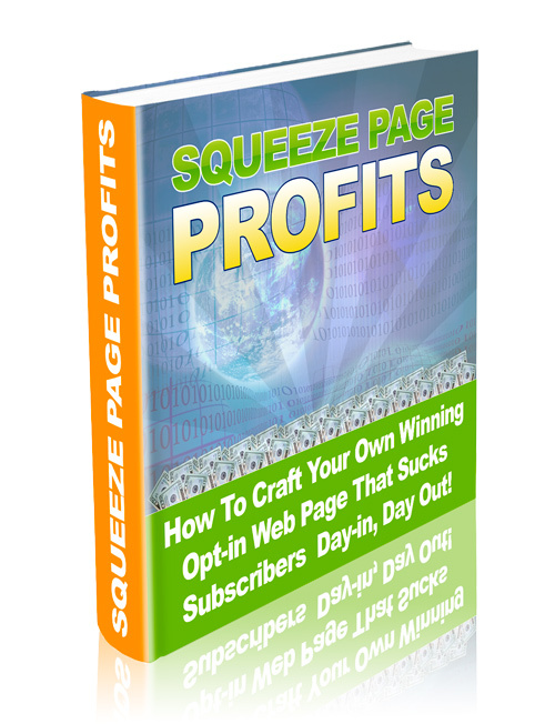Product picture Squeeze Page Profits Master Resale Rights