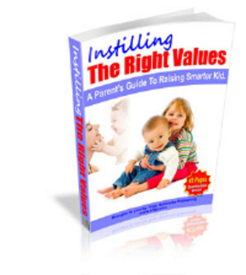 Product picture Instilling The Right Values with MRR