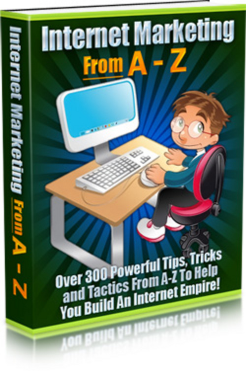 Product picture Internet Marketing From A -Z. with MRR
