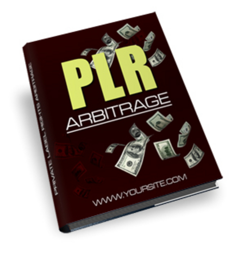 Product picture PLR Arbitrage + Private Label Rights