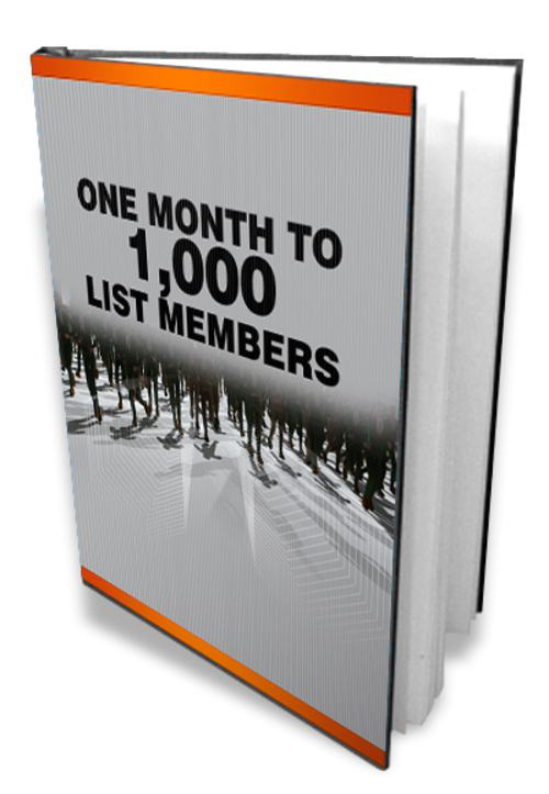 Product picture One Month To 1000 List Members (MRR)