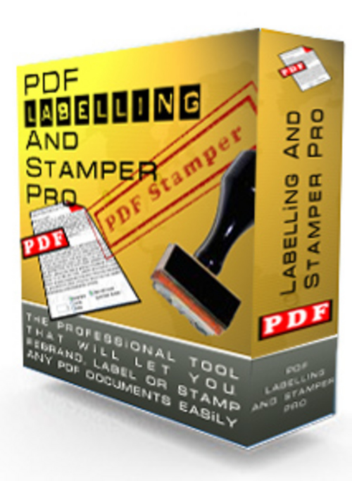 Product picture Pdf Labelling and Stamping with Master Resale Rights