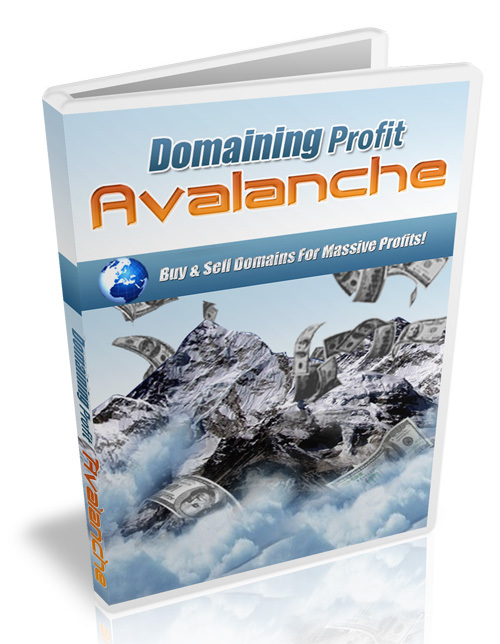 Product picture Domaining Profits Avalanche (Master Resell Rights)