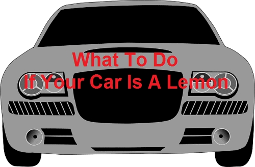 Product picture What To Do If Your Car Is A Lemon