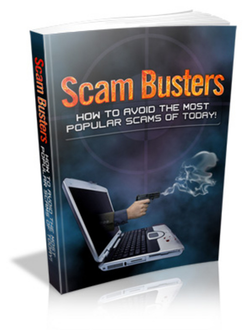 Product picture Scam Busters (Unrestricted PLR and Giveaway Rights)